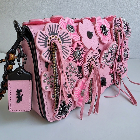 COACH 1941 Wild Tea Rose Dinky Crossbody - Picture 2 of 15